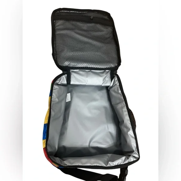 Fun Blocks Colorful Insulated Lunch Bag - Picture 4 of 6